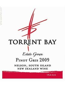 Click to see larger label image Label of Torrent Bay Pinot Gris