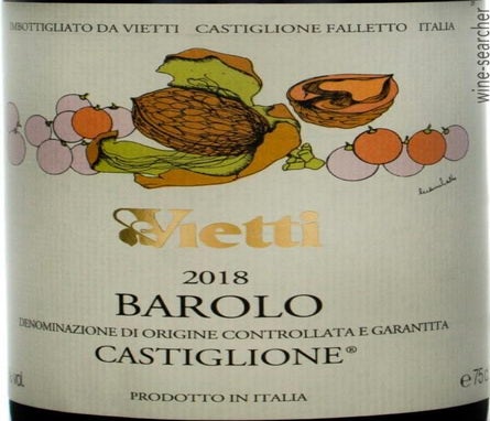 Label 5 of Vietti Castiglione