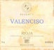5th label thumbnail of Compania Bodeguera Valenciso Reserva