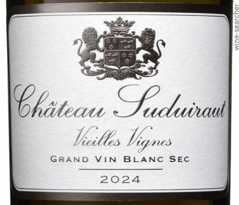 Label 1 of Chateau Suduiraut Vieilles Vignes Grand Vin Blanc Sec