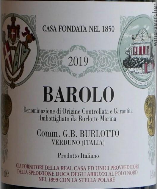 2018 G. B. Burlotto Barolo Monvigliero, Barolo DOCG, Italy