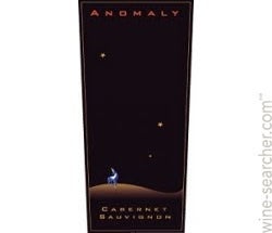 Label 1 of Anomaly Cabernet Sauvignon