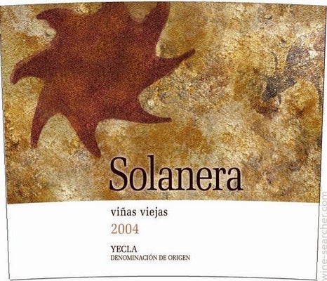Label 1 of Bodegas Castano Solanera Vinas Viejas
