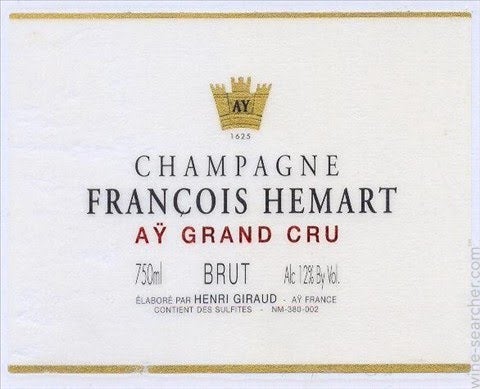 ワイン Francois Hemart Ay Grand Cru Brut NV Henri Giraud Hommage a Francois Hemart Ay Grand Cru Brut