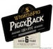 3rd label thumbnail of WhistlePig 'Piggy Back' 6 Year Old Rye Whiskey