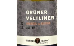 Click to see this product Label of Winzer Krems Reserve Gruner Veltliner
