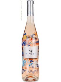 Click to see larger label image Label of Chateau Minuty Cotes de Provence 'M - Minuty' Limited Edition Artist Rose