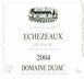 5th label thumbnail of Domaine Dujac Echezeaux Grand Cru