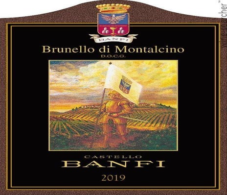 Label 1 of Castello Banfi Brunello di Montalcino DOCG