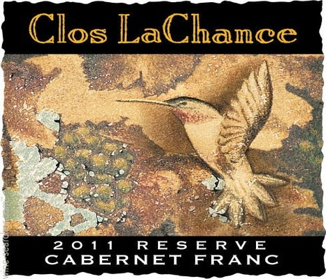 Label 1 of Clos LaChance Reserve Estate Cabernet Franc