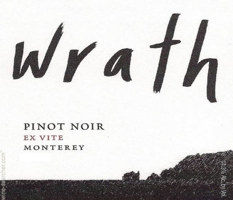 Label 1 of Wrath Wines Ex Vite Pinot Noir