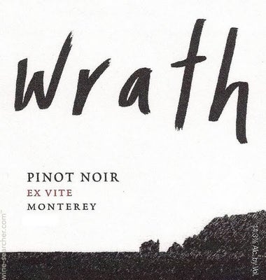Label 1 of Wrath Wines Ex Vite Pinot Noir