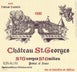 6th label thumbnail of Chateau Saint-Georges