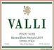 8th label thumbnail of Valli Bannockburn Vineyard Pinot Noir