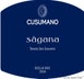 3rd label thumbnail of Cusumano 'Sagana' Nero d'Avola Sicilia IGT