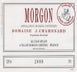 1st label thumbnail of Domaine Chamonard Morgon Le Clos de Lys