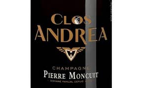 Click to see this product Label of Pierre Moncuit 'Clos Andrea' Brut Millesime