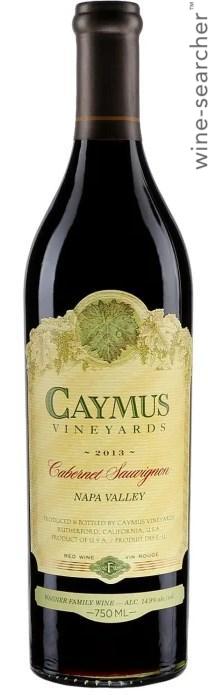 CAYMUS ケイマスヴィンヤーズ　NAPA VALLEY 2013 未開栓 2013 Caymus Vineyards Cabernet Sauvignon, Napa Valley, USA