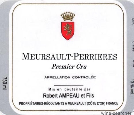 Label 1 of Robert Ampeau & Fils Les Perrieres