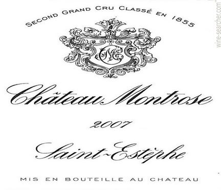 Label 12 of Chateau Montrose