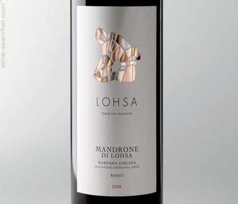 Label 1 of Poliziano Mandrone di Lohsa Toscana IGT