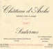 15th label thumbnail of Chateau d'Arche