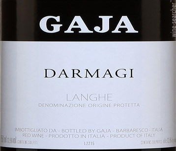 Label 1 of Gaja Darmagi Langhe