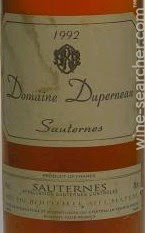 ヴィンテージワイン、古酒　Clos l'Arco Sauternes 1992 ヴィンテージワイン、古酒 Clos l'Arco Sauternes 1992