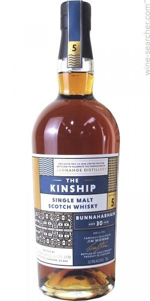 The Kinship Bunnahabhain 28 Year 空瓶 The Kinship Bunnahabhain 28 Year 空瓶 Bunnahabhain 28-year