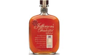 Click to see this product Label of Jefferson's Presidential Select 30 Years Old Straight Bourbon Whiskey