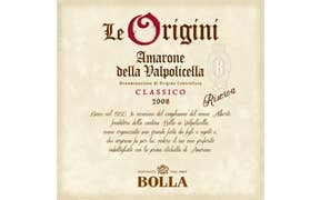 Click to see this product Label of Bolla Le Origini