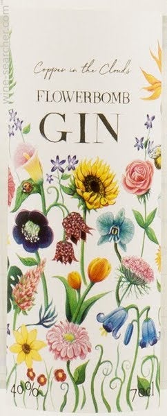 Copper in the Clouds Flowerbomb Gin | prices, stores, tasting ...