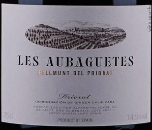 Label 1 of Alvaro Palacios Les Aubaguetes