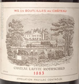 Label 18 of Chateau Lafite Rothschild