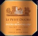 4th label thumbnail of Le Petit Ducru de Ducru-Beaucaillou