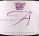 9th label thumbnail of Derenoncourt Vignerons Domaine de l'A Rouge