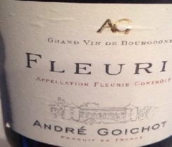 Label 1 of Maison Andre Goichot Fleurie