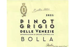 Click to see this product Label of Bolla Pinot Grigio delle Venezie
