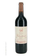 Click to see larger label image Label of 1995 Chateau Valandraud