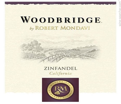 Label 1 of Woodbridge by Robert Mondavi Zinfandel
