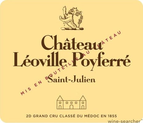 Label 1 of Chateau Leoville Poyferre