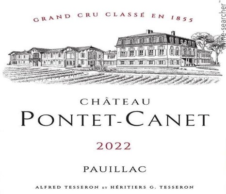 Label 1 of Chateau Pontet-Canet