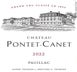 1st label thumbnail of Chateau Pontet-Canet