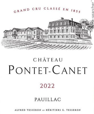 Label 1 of Chateau Pontet-Canet