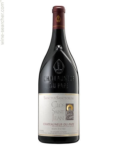Clos Saint Jean Chateauneuf Du Pape Sanctus Sanctorum Rhone Prices Stores Tasting Notes Market Data Clos Saint Jean Chateauneuf Du Pape Sanctus Sanctorum Rhone Prices Stores Tasting Notes Market Data