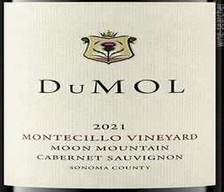 Label 1 of DuMOL Montecillo Vineyard Old Vines Cabernet Sauvignon