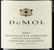 1st label thumbnail of DuMOL Montecillo Vineyard Old Vines Cabernet Sauvignon