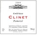 6th label thumbnail of Chateau Clinet