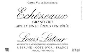 Click to see this product Label of Louis Latour Echezeaux Grand Cru