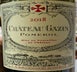 2nd label thumbnail of Chateau Gazin